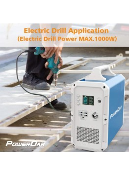 PowerOak BLUETTI PS10 Externe Batterie 220V große Solarkapazität 2400Wh EB240